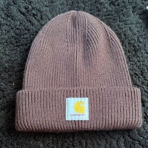 Carhartt Dark Brown Knit Beanie